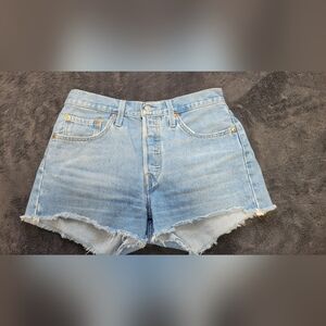 Levis 501 Denim Shorts